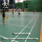 Pure virgin PVC plastic flooring for badminton /Fustal/Gym/sports flooring-YC011