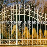 Handmade Ornamental Wrought Iron Gate-Wrought Iron Gate