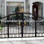 Hand forged iron sliding doors factory-BY GATE7