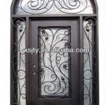 wrought iron gate entrance doors-DM2022
