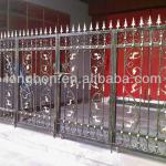 Top-selling galvanized wrought iron folding gate-1LB-I-G-1101