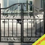 antique wrought iron driveway gate, metal art garden gate-JBL-G-10