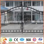 Newest popular design of wrought iron door gate-SC-TY
