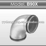Pipe Elbow(Bend)/duct wlbow/90 degree duct elbow-B90