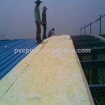 Fiberglass thermal Insulation duct Wrap batt /Low density glass wool felt thermal insulation-YG-FGW13