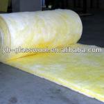 Glass wool blanket/fiberglass wool roll/glasswool roof thermal building materials-KN001