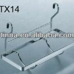 wall mounted steel chromed kitchen hanging rack-CTX14