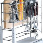 High quality metal wire kitchenware storege shelf-CH-050