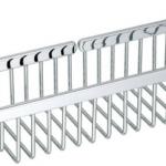 single tier, rectangle bathroom basket shelves hardwares-609
