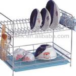 Steel frame outdoor kitchen PR-E016-Kitchen metal dish shelf