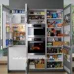 custom metal kitchen storage, metal fabrication-B-CO-29