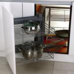 TKK slide out kitchen cabinet soft stop magic corner-TR-90D(L/R)