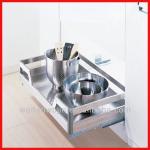 HKGSPTJ 007G Four Side Soft close Stainless Steel Board Drawer Basket-WF-HKGSPTJ007G