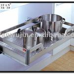 Stainless steel Kitchen Drawer Basket-WF-N1075