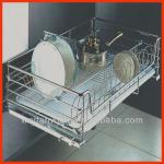 K5Superior Soft-closing Slide Wire Kitchen Four Side Bowl &amp;Plate Drawing Basket Storage WF-SPTJ007T-WF-K5SPTJ007T