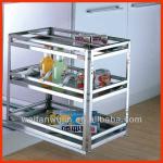 Stainless Steel Board Soft Closing Kitchen Drawer Basket WF-N1074-WF-N1074