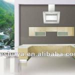 Modern Pastoral Style Wood Kitchen Cabinet-KC-8015