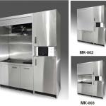 Free Standing Kitchenette Design Cabinet OEM Stainless Steel Mini Kitchen-Mini Kitchen Cabinet Series
