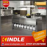 Kindle OEM Professtional modular stainless steel kitchen cabinets with 31 years experience-K-KC08