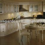 European/American style wooden kitchen cabinet,white color-B11001