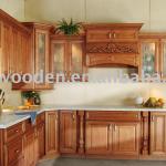 cherry wood kitchen cabinet-WKC-10