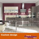2013 Newest Aluminium Kitchen Cabinet Model/High Gloss Kitchen Cabinet Simple Design 105K-EL-105K