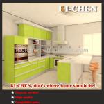 China high gloss modern kitchen cabinet-KI-021