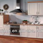 white classic shaker door design lacquer finish wooden Kitchen Cabinet-OJKF-568
