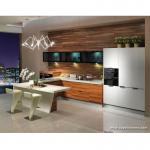 UV Paint Kitchen Cabinet with Bar Top-OP13-271