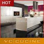 European style modern ready made kitchen cabinets-VC-KL-MD