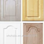 White high gloss pvc kitchen cabinet door-SFJ-K