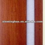 Saple veneered toilet door with louvre(High quality customize for project)-