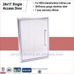 304 outside built in BBQ island single door-SSA2417