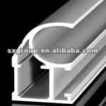 furniture aluminum profiles silver anodized with mat-sx1201003