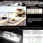 LS-1012 Single bowl fashionable stainless steel kitchen sink-LS-1012
