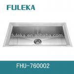 single bowl stainless steel kitchen sink-FHU-760002