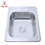 stainless steel kitchen single bowl sink-A82