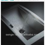 SENG Kitchen Automatic Touch Switch Stainless Steel Handmade Sink-T001