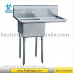 commercial stainless steel compartment sink-KS-1