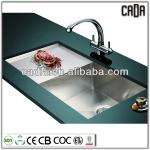 hot selling handmade stainless steel kitchen sinks-CA-SHA9645