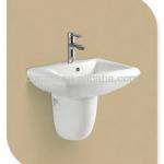 2141W ceramic laboratory basin (22&#39;&#39; half pedestal basin)-D2141W