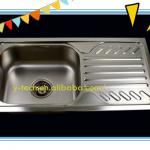 Ecuador kitchen sink stainless steel YK7540AL-YK-7540AL