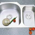 cUPC 70/30 Undermounted Double Bowl Kitchen Sinks(Best Seller in North America,Perfect Finish)-8153A