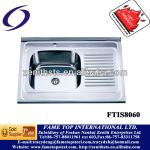 Topmount Stainless Steel Kitchen Sink FTIS8060-FTIS8060