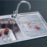Undermount Square Single Bowl Stainless Steel Kitchen Sink-GMT