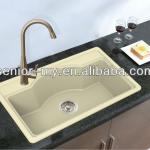 Single Bowl Granite Composite resin rectangle man-made sink sink SRD760 for kitchen-SRD760
