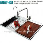 SENG The Advanced Kitchen Appliance Stainless Steel Handmade Sink-GA7652ZF