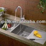 Famous Topmount Double Sink with drainboard-ADUR2-9546