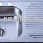 CUPC Stainless Steel Sink of KTS8050, kitchen sink with drainboard-KTS8050