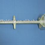 U head screw jack for construction-